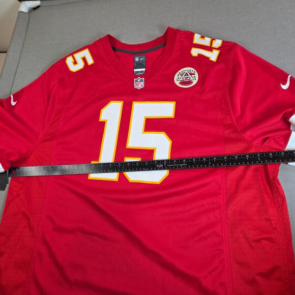 Nike NFL On Field Patrick Mahomes #15 Chiefs 3XL Jersey NWT Manufacturing Flaws - Picture 13 of 15